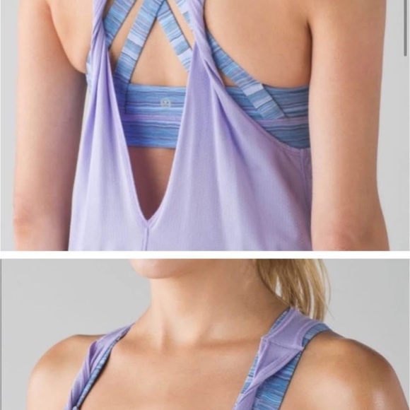 4 Lululemon All Sport Support 2 in 1 Tanks, size small, great condition - Picture 6 of 6